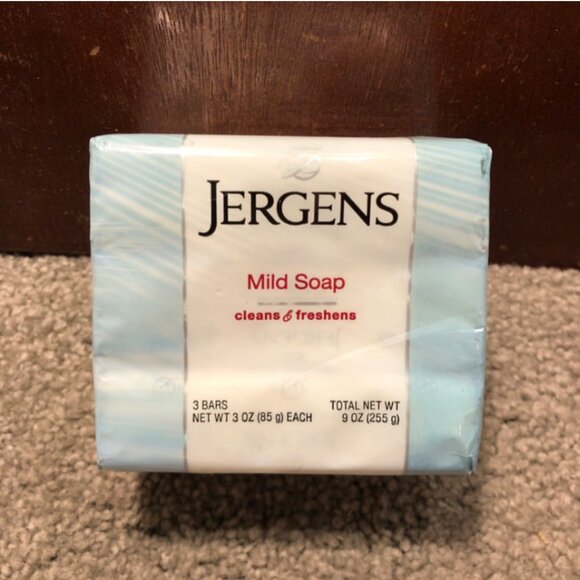 Jergens Mild Soap, Cleans & Freshens, 3 Bars- 3oz Each (9oz Total) - Picture 1 of 6